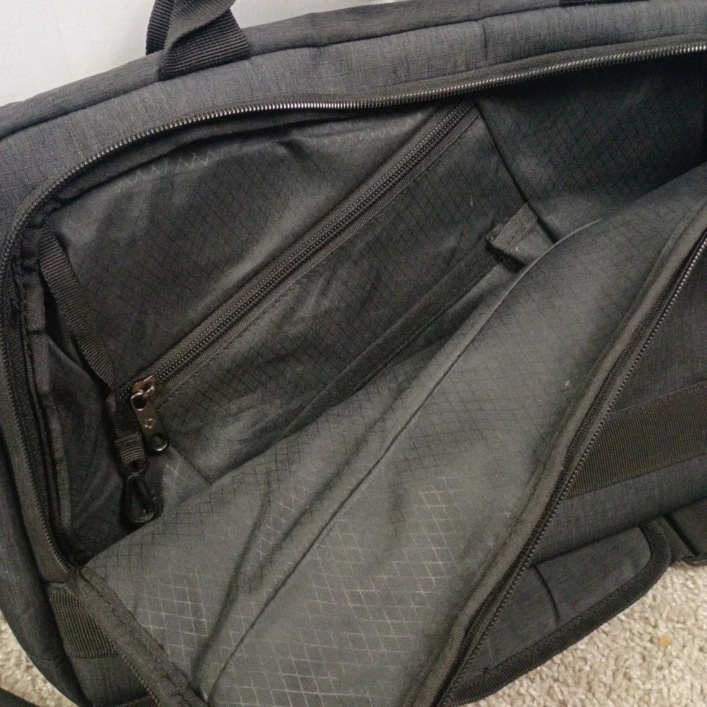 Samsonite Modern Utility Convertible Brief Business Laptop Messenger Backpack
